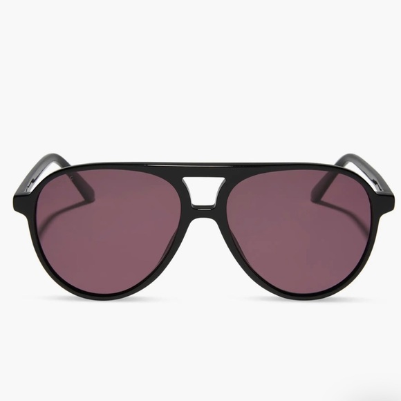 DIFF Eyewear Tosca II 56mm Aviator Sunglasses - Picture 2 of 7